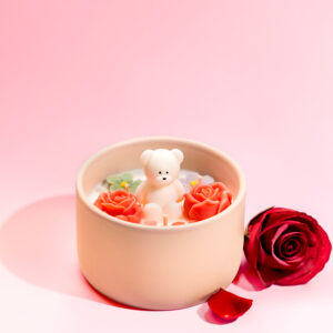 Rose Petals Pink Jar